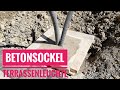 Wie mache ich einen Betonsockel für Terrassenleuchten