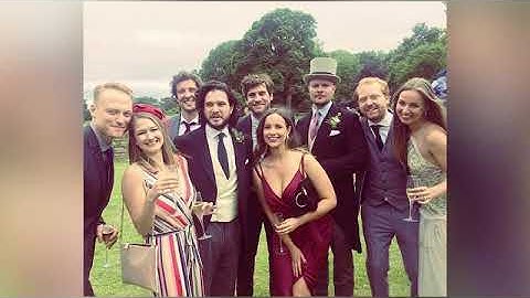 All of the Celebrity Guests at Kit Harington and Rose Leslie