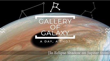 Io Eclipse Shadow on Jupiter from Juno / GALAXY GALLERY