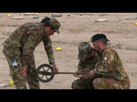 Italian Troops Prepare To Withdraw From Afghanistan