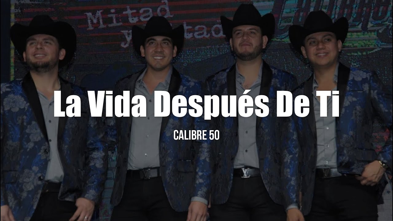 Calibre 50 - La Vida Después De Ti (LETRA) Chords - Chordify