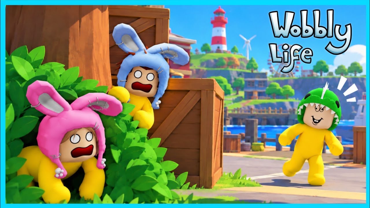 MIPAN & ZUZUZU Pertama Kali Main Petak Umpet Di Wobbly Life! SERU BANGET