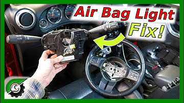 JK Air Bag Light: Error code B1B02 Clock Spring Replacement