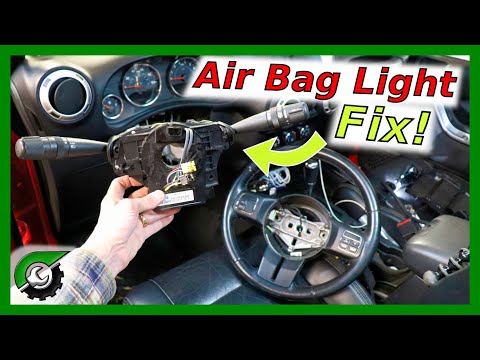 JK Air Bag Light: Error code B1B02 Clock Spring Replacement