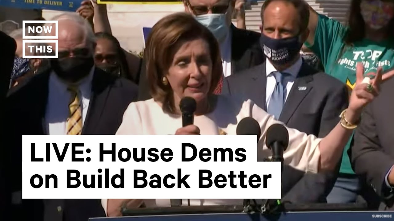 House Dems Hold Press Conference on Build Back Better Plan | LIVE - YouTube