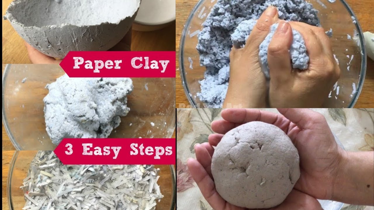 DIY Paper Clay – You Won't Believe What It's Made From! – Indie Crafts