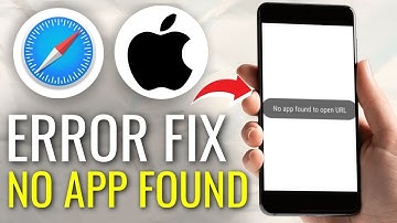 How to Fix No App Found to Open Link URL - Full Guide