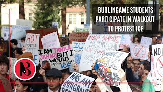 Burlingame students participate in walkout to protest ICE