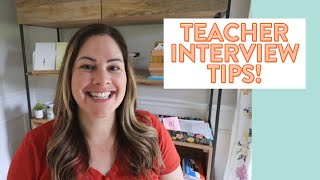 Teacher Interview Tips for Elementary School Teachers // Interview Tips and Questions 2023