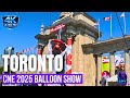 CNE TORONTO 2025 BALLOON SHOW EVOLUTION  AERIAL PERFORMANCE AT PRINCES’ GATES IN 4K