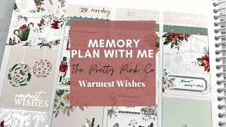 First Christmas spread of 2021! | Plan with Me | The Pretty Pink Co.