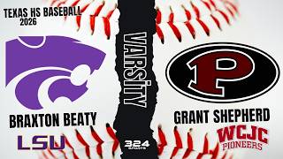 Angleton Wildcats-vs-Pearland Oilers | Texas High School Baseball🔥