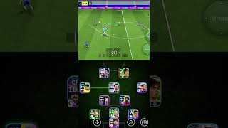 Coach Gattuso's counter-attack formation 3232 spread playing style to the side #efootball#highlights