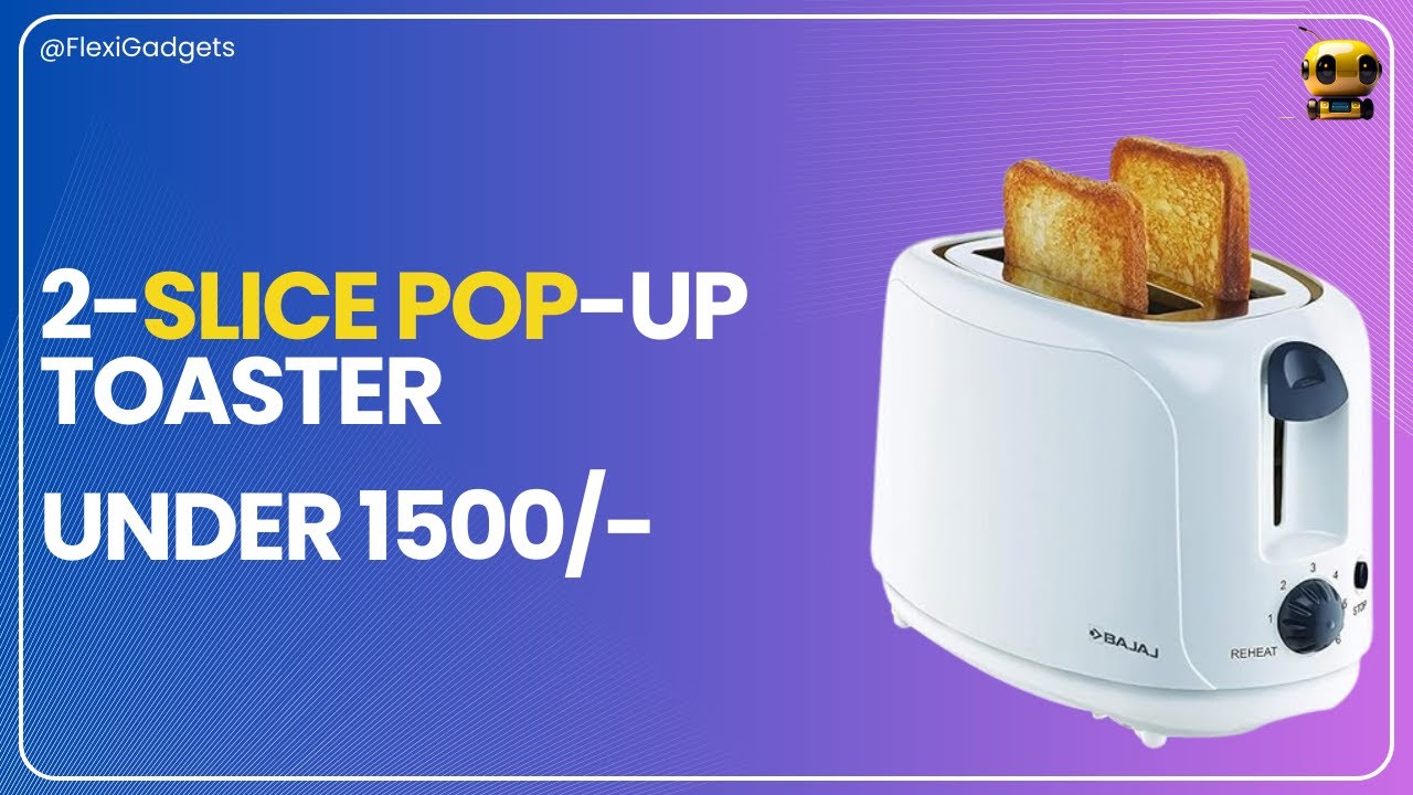 Best Toaster Under 1500 Slice Pop Up Toaster Flexi Gadgets YouTube