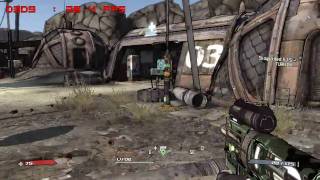 Borderlands - PC Gameplay - Played and recorded on an ATI Radeon HD 3870 at 1280x720