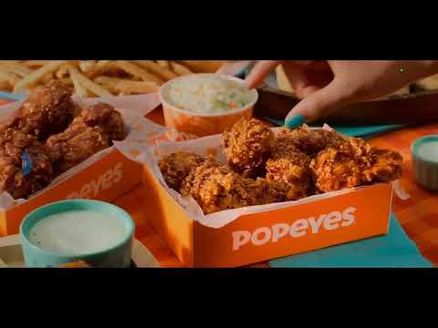 Popeyes Wings TV Spot 8 Bold Louisiana Flavors MVP