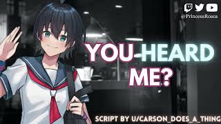 [F4M] You Didn't Happen to Hear That... Did You? [Friends to Lovers] [Accidental Confession]
