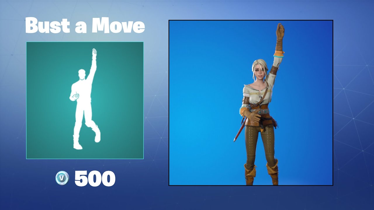 Bust a Move Fortnite Emote YouTube
