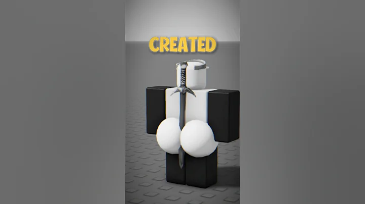 the OLDEST roblox sword 😣💔