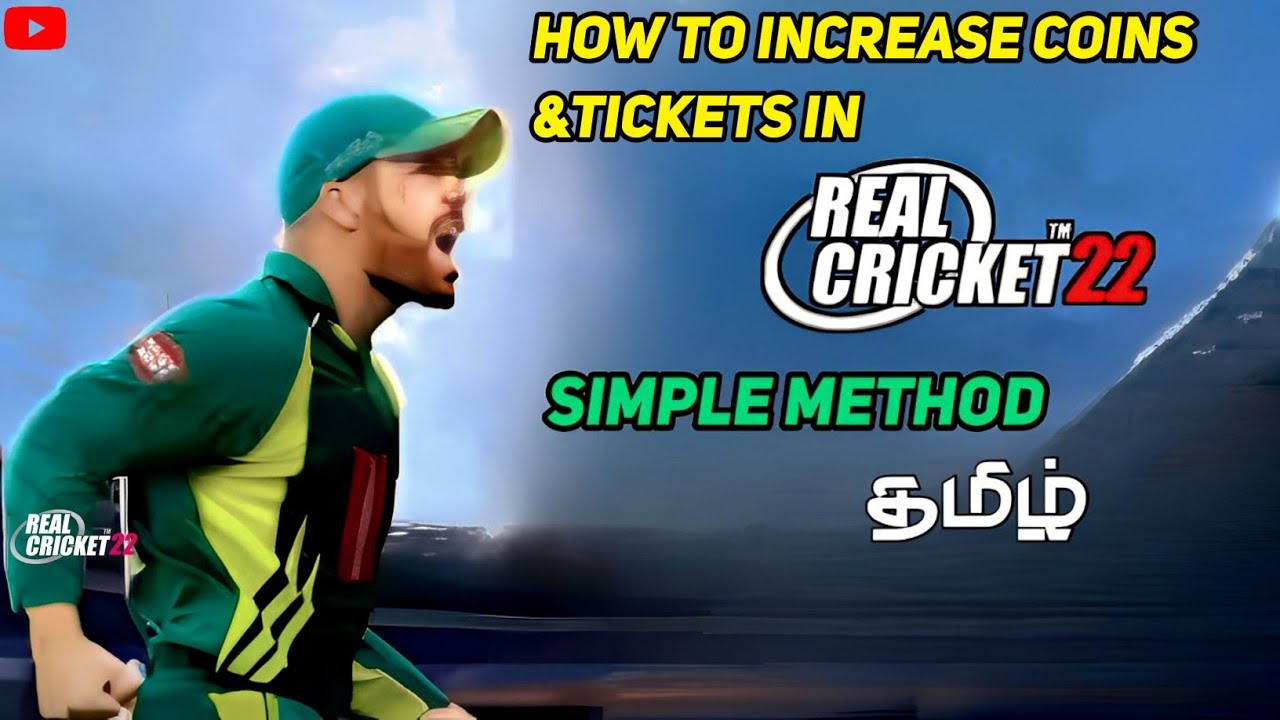 How To Increase Coins & Tickets In Real Cricket 22 | Simple Tricks ...