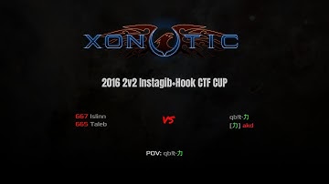 2016 2v2 Instagib CTF CUP: Islinn & Taleb vs qbit & akd on evilspace