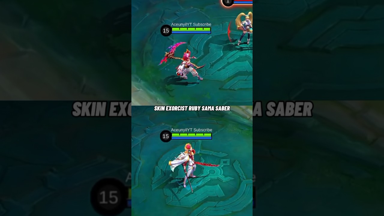 skin Exorcist Ruby dan Saber akhirnya muncul juga 