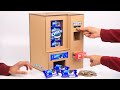 Comment fabriquer un distributeur automatique doreo  partir de carton  projet de bricolage en carton