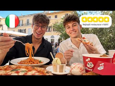 24 HODIN JÍME POUZE ITALSKÁ JÍDLA S DODEM