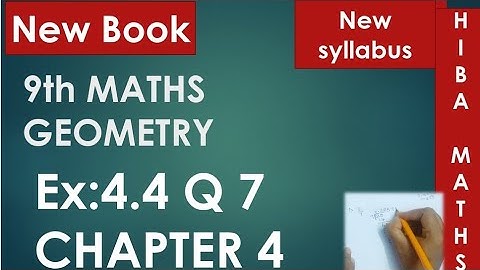 9th maths chapter 4 exercise 4.4 question 7