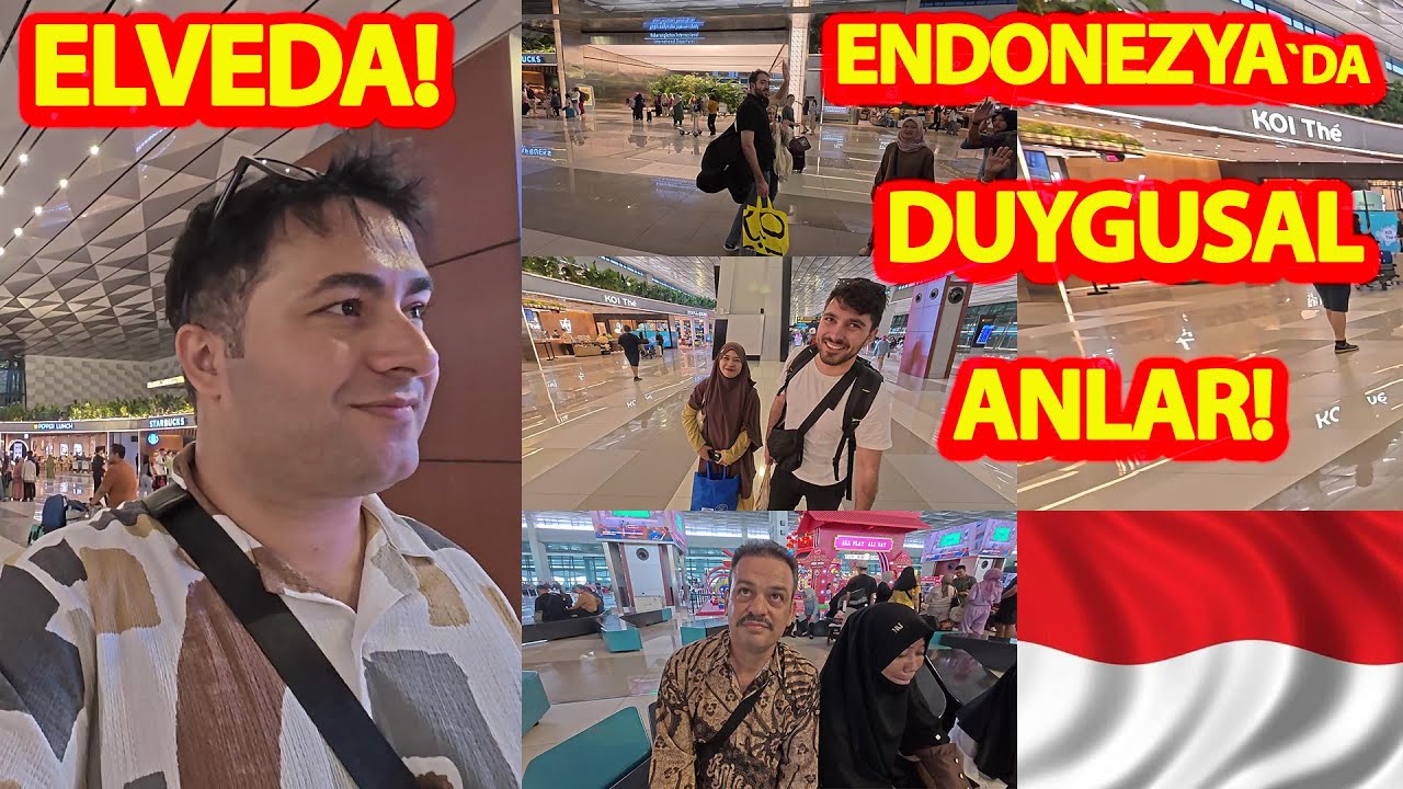 ENDONEZYA`DA DUYGUSAL ANLAR!-TÜRK DAMATLAR MUTLU ENDONEZYALI GELİNLER ÜZGÜN!#endonezya