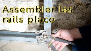 Pince à sertir pour rails de plaque de plâtre (Placo)