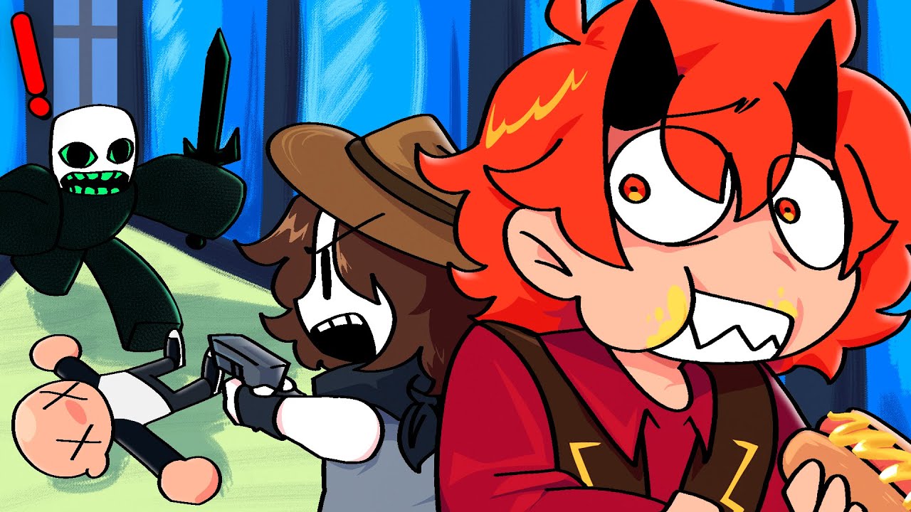 comendo para SOBREVIVER no DIE OF DEATH do roblox