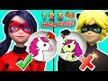 Reto de 3 Colors Pancake Art Challenge con Ladybug y Cat Noir | Slime Glue