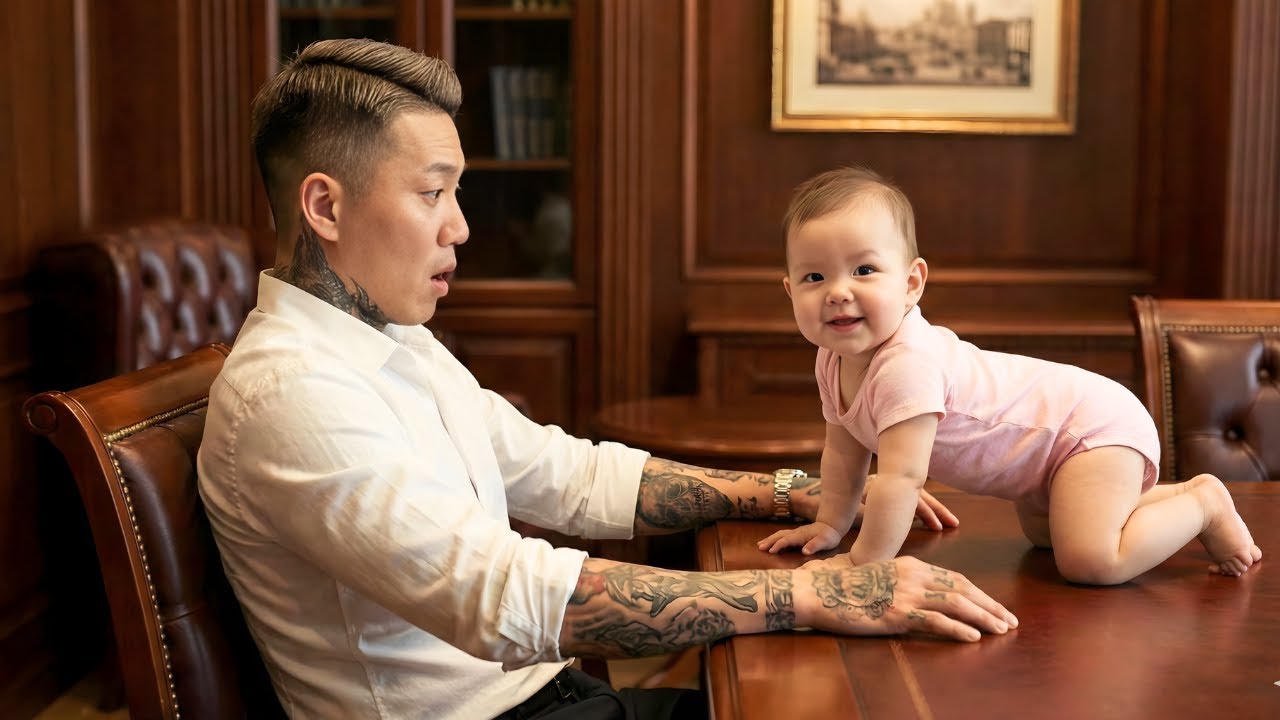 Black Woman's Baby Wandered Into the Korean Mafia Don's Office—and Straight Into His Soul