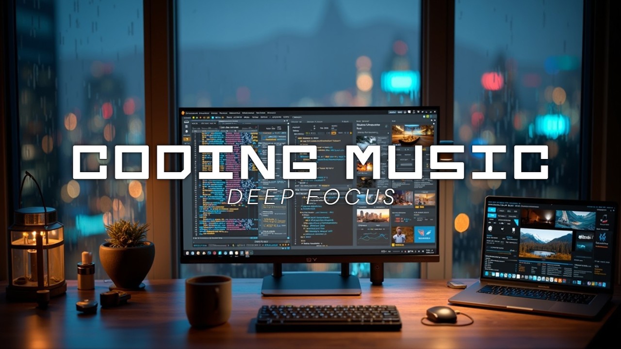 Глубокая музыка для кодирования и работы ~ Атмосферные звуки для учебы и продуктивности