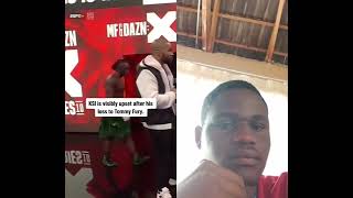 REACTING TO KSI LOSING TO TOMMY FURY🤦💔 DON'T FORGET TO SUBSCRIBE 🙏