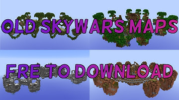17 old hypixel skywars maps *FREE to download* (No Adfly)