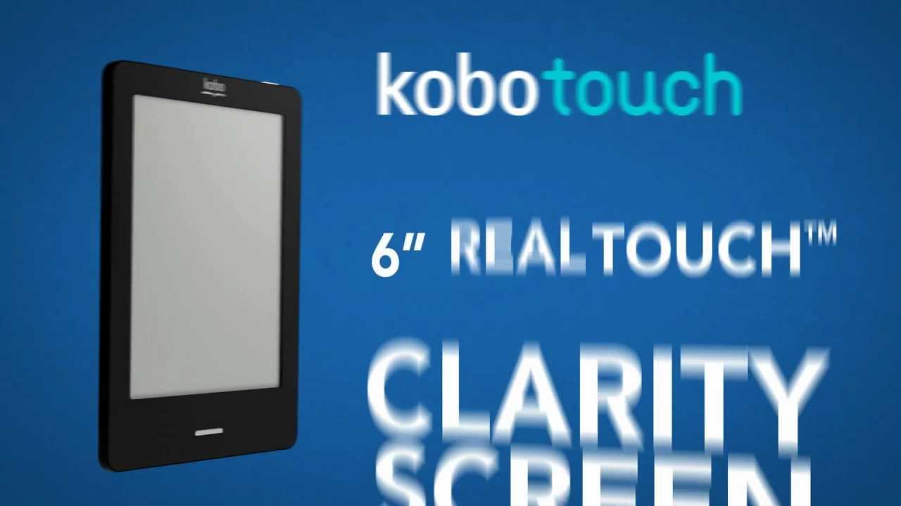 The awardwinning Kobo Touch eReader YouTube