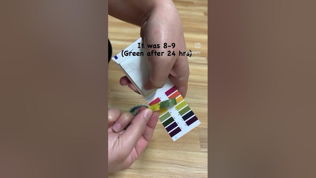 PH test #soapmaking