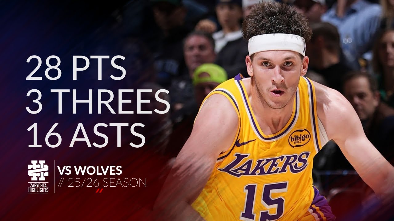 Остин Ривз 28 очков, 3 трёхочковых и 16 передач против «Вулверхэмптона» в сезоне 25/26