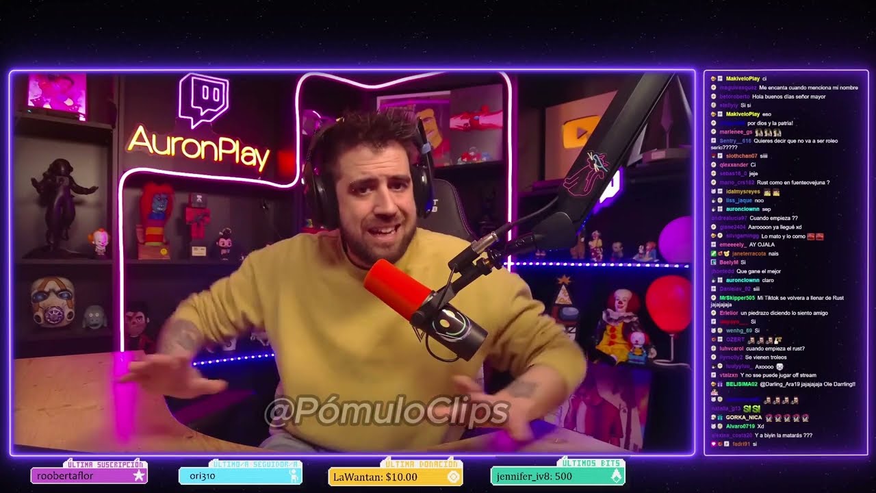 AURON hará ESTO en RUST 😱 *a ROLEAR a MARBELLA* 😂