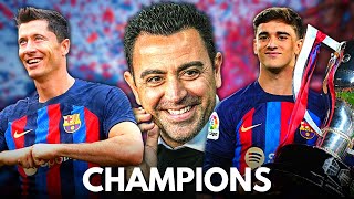 How Xavi led Barcelona to there 1st Laliga After MESSI?