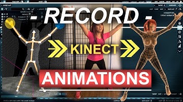 Blender + Kinect (Part 3) - Recording Animations!