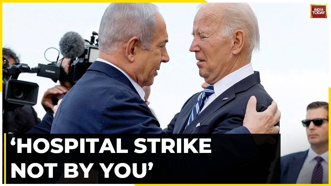 US President Joe Biden Gives Clean Chit To Israel On Hospital Attack ...
