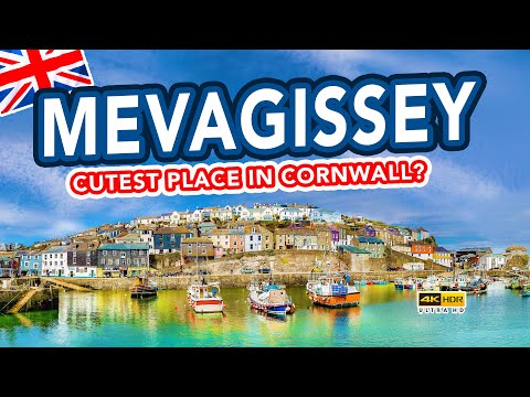 MEVAGISSEY CORNWALL | Full Tour of Mevagissey near Saint Austell, Cornwall England