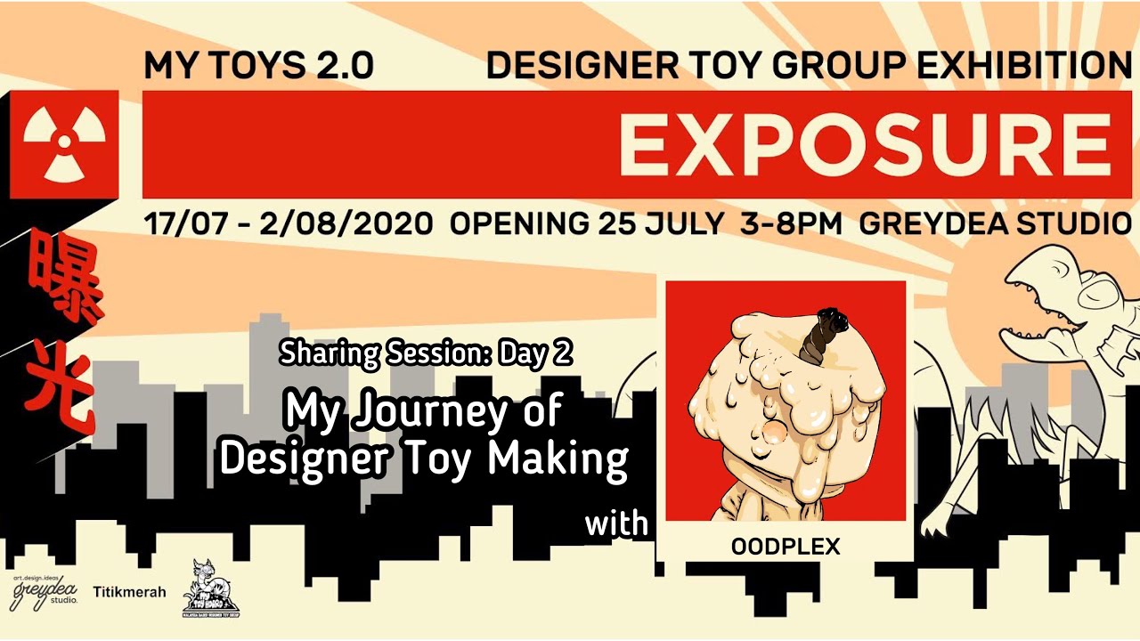 MY Toy Hoard: MY Hoard Topic Ep 06 - My Journey of Designer Toy Making with Oodplex