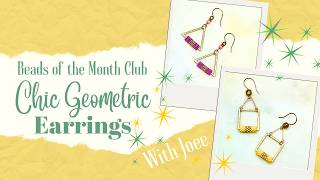 Peyote 101 Cylinder Bead Chic Earrings | Adornable Elements