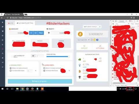 Bitsler Script V2.0.0  21/09/2017 (Easy, Simple & Fast)