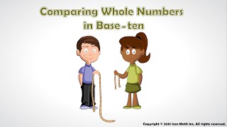 Comparing Whole Numbers