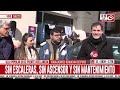 Olla popular en el Puente Avellaneda: trabajadores protestan por despidos, abandono y desidia
